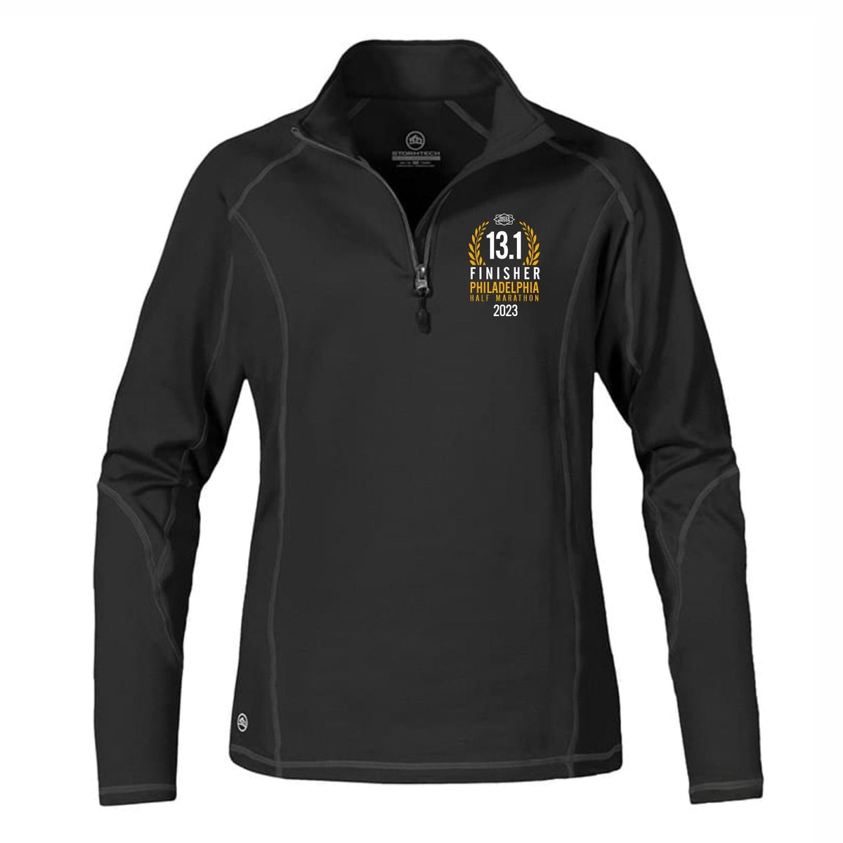 Microfleece 1/4 Zip -Black- 2023 D&W Finisher LCP - (Women's Fit)