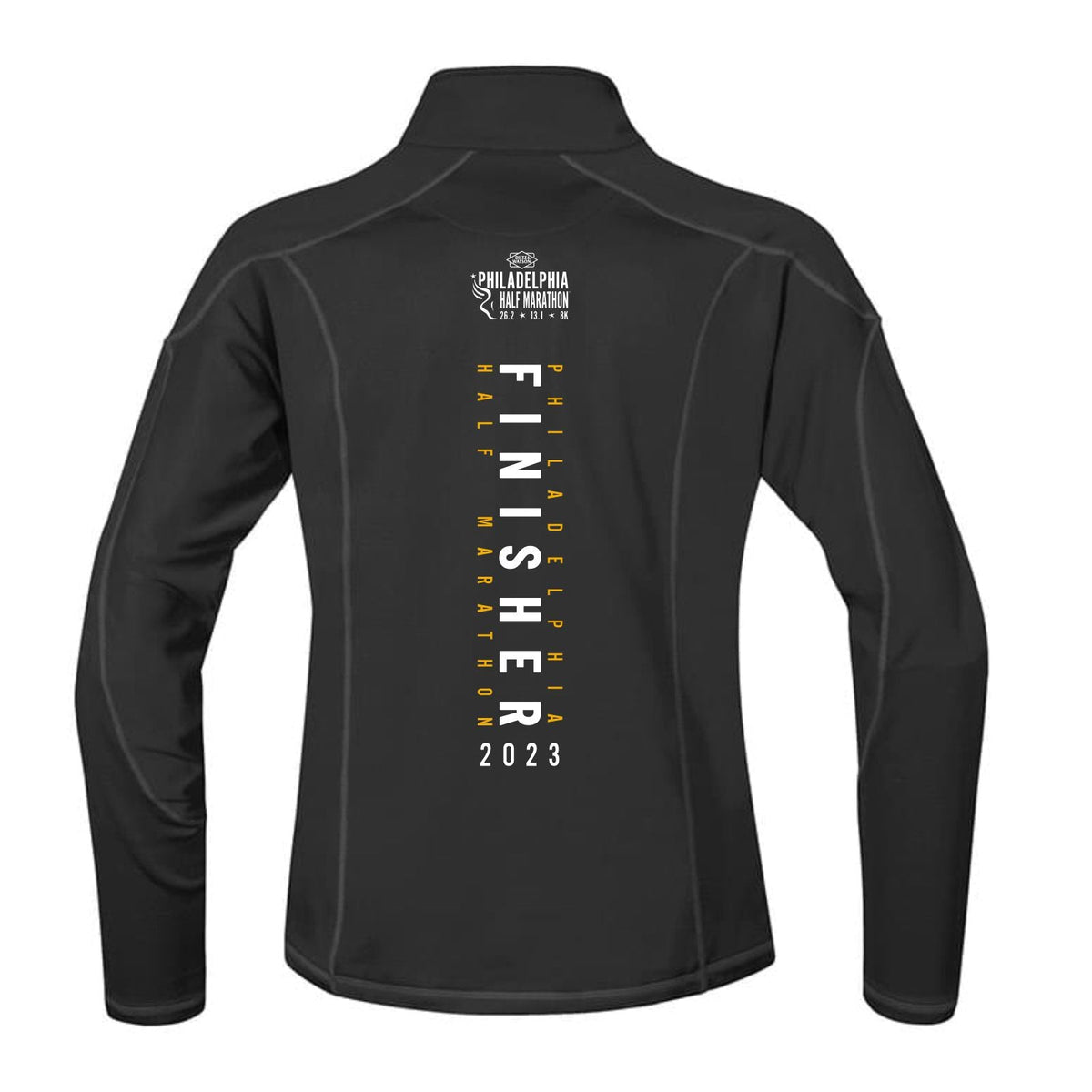 Microfleece 1/4 Zip -Black- 2023 D&W Finisher LCP - (Women's Fit)