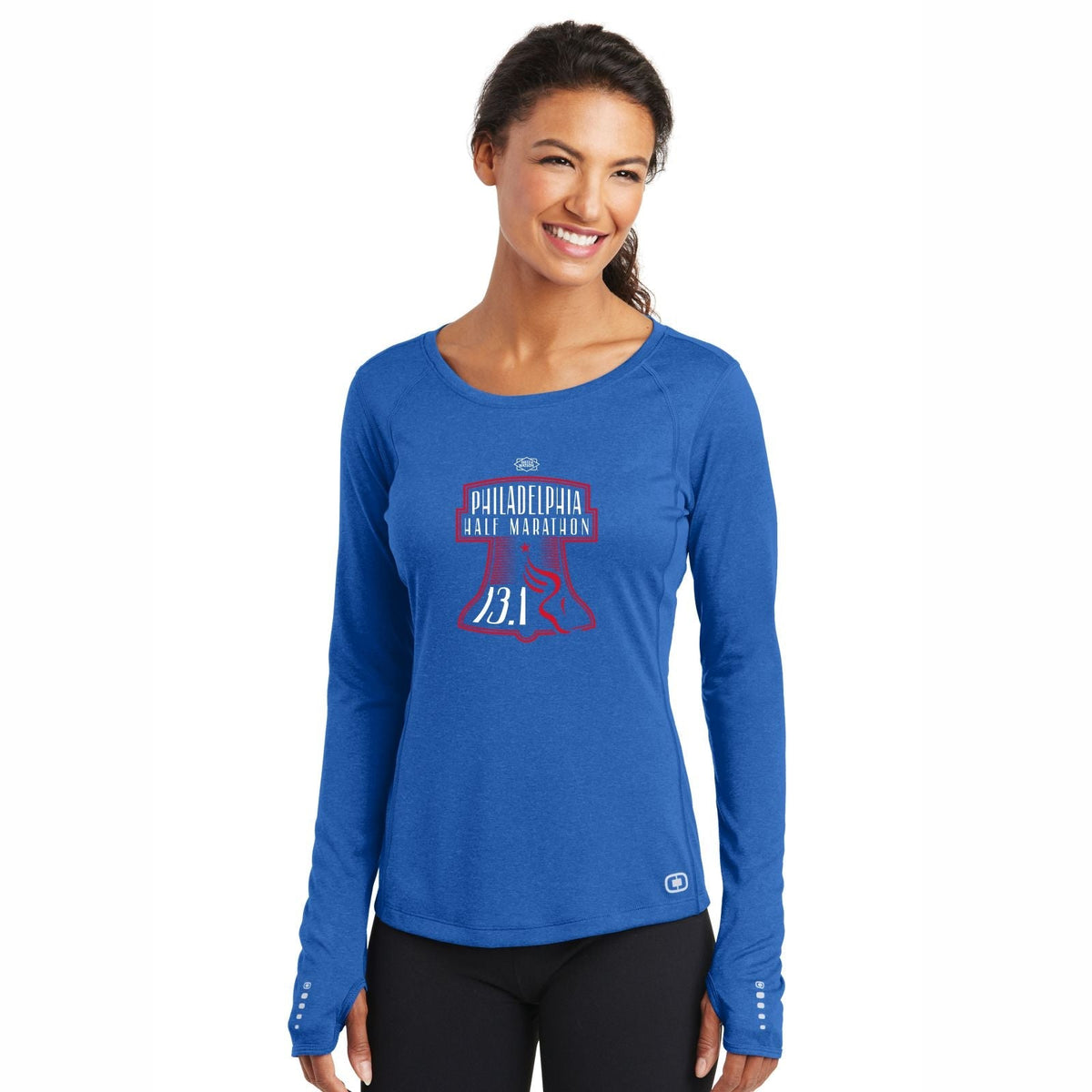 LS Tech Thumbhole Tee -Electric Blue- D&W Bell