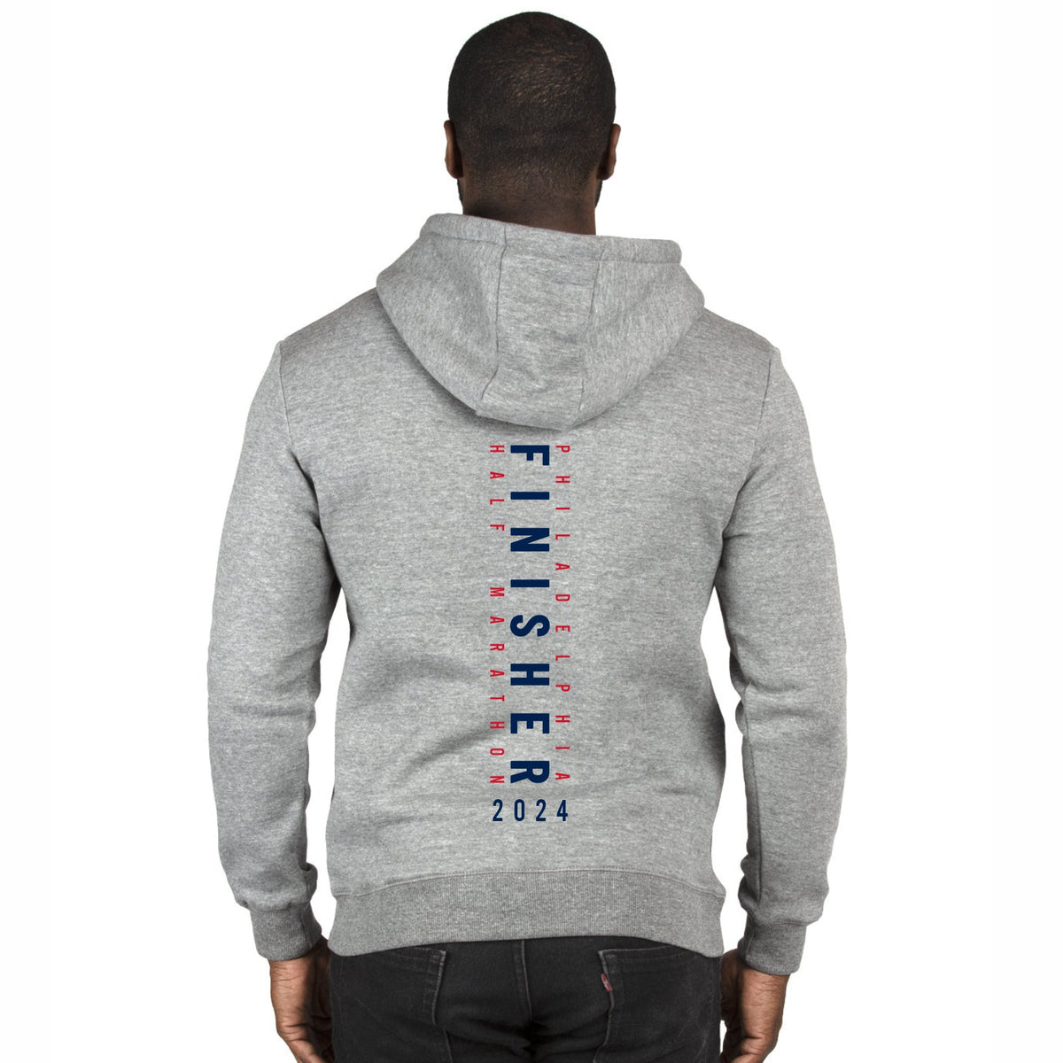 Adult Fleece Hoody -Heather Grey- D&W 2024 Finisher