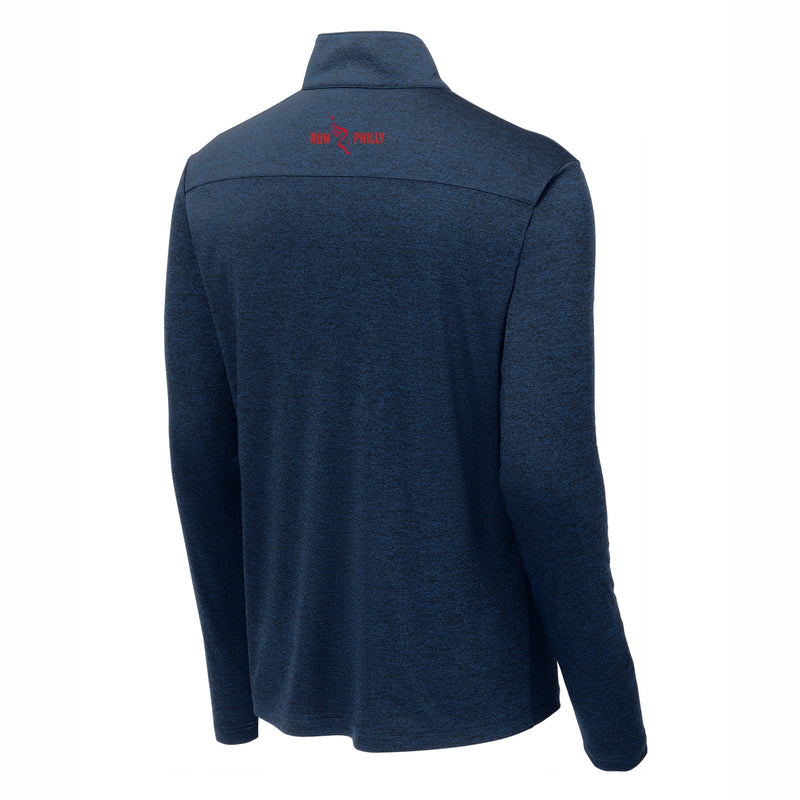 Adult Tech 1/4 Zip -Dark Royal- D&W Embroidery