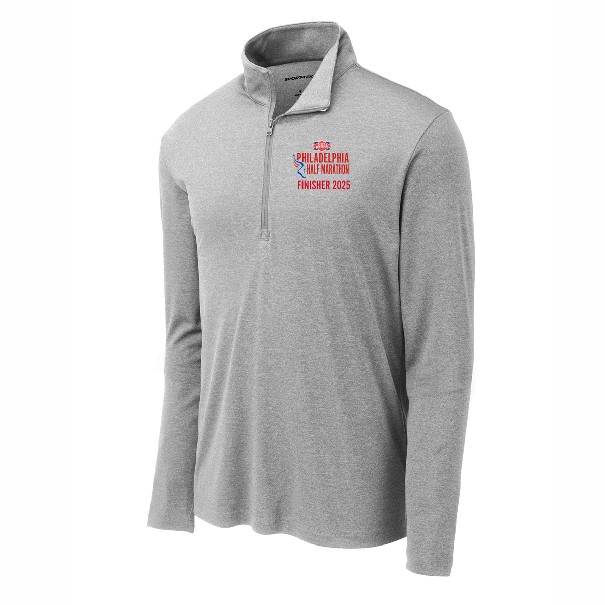 Adult Tech 1/4 Zip -Light Grey- D&W 2025 Finisher Embr.