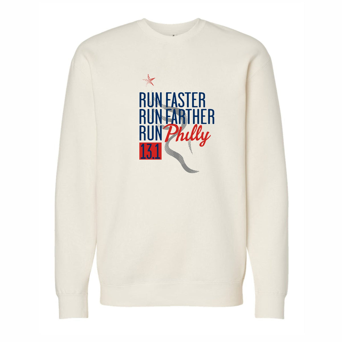 Adult Fleece Heavy Crew -Bone- D&W 2025 Course