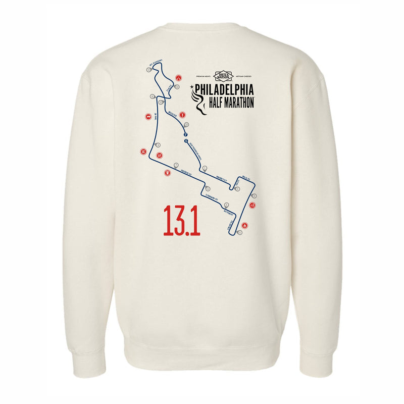 Adult Fleece Heavy Crew -Bone- D&W 2025 Course