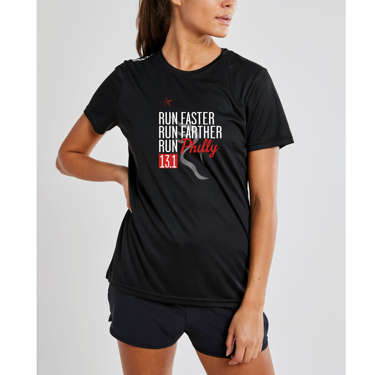 Fitted Tech CRAFT Tee -Black- D&W 2025 Course