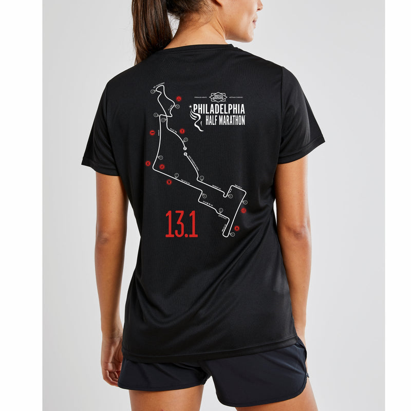 Fitted Tech CRAFT Tee -Black- D&W 2025 Course