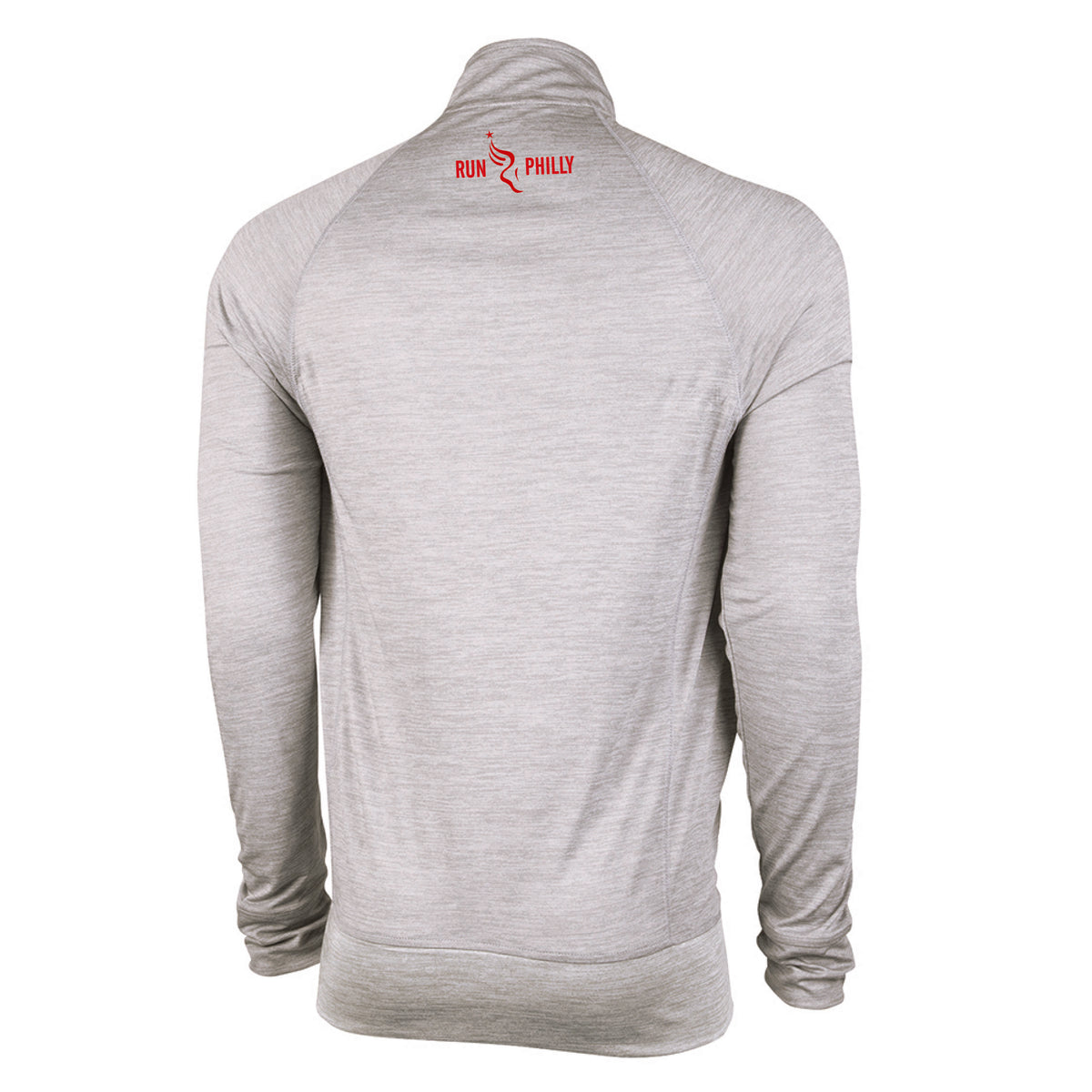 Adult Tech Zip Jacket -Grey- D&W Embroidery