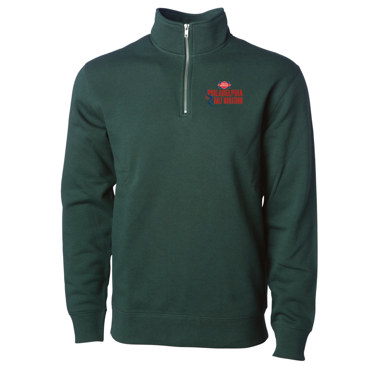 Adult Fleece 1/4 Zip -Alpine- D&W Embroidery