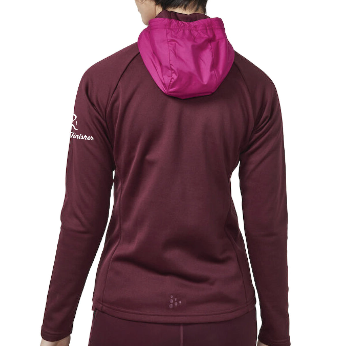 Fitted CRAFT Zip Hooded Jacket -Punsch- 13.1 2026 Finisher Embr